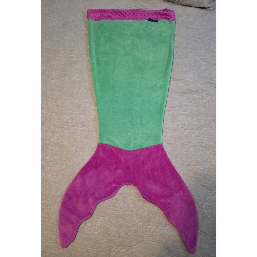 Blankie Tails Girls Purple Green Mermaid Tail